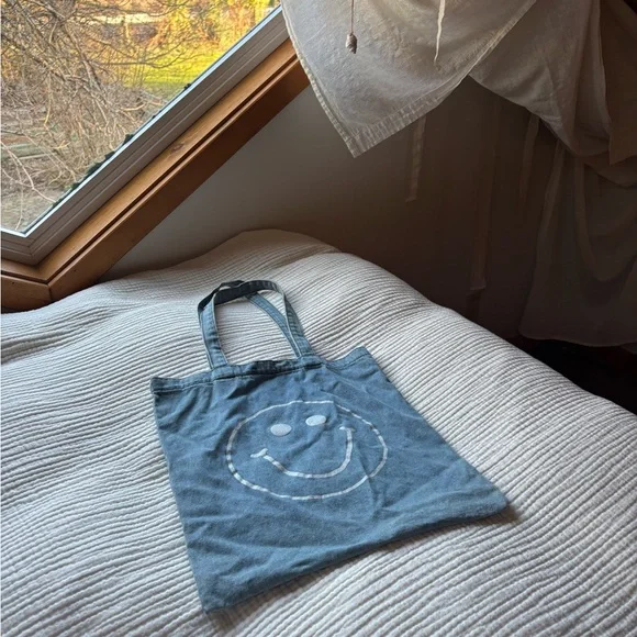 Madewell “The Insider” Denim Cotton Tote Bag - Picture 4 of 7